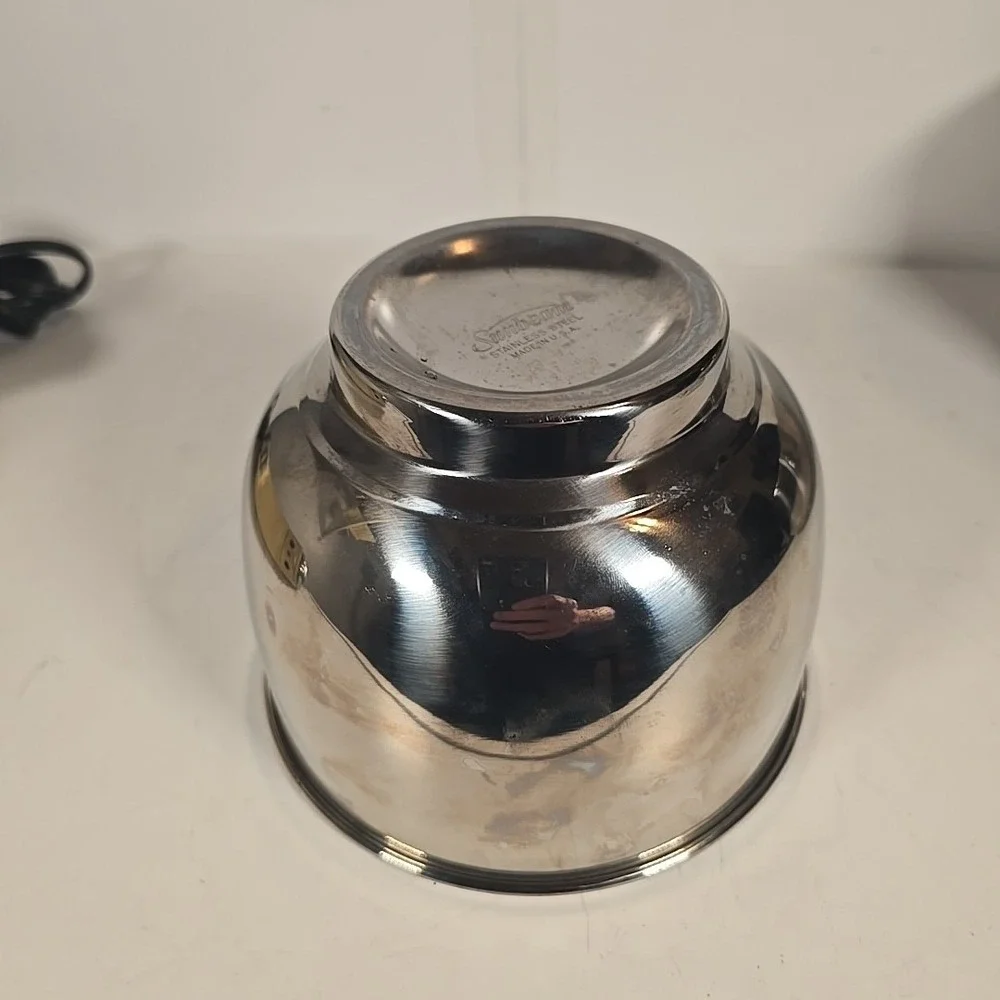 Vintage Sunbeam MixMaster Stainless Stand Mixer Replacement Parts‎ - Small Bowl